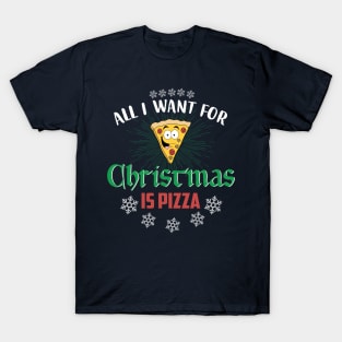 Pizza christmas gift for mom, dad, nana, grandpa, niece, son, daughter T-Shirt